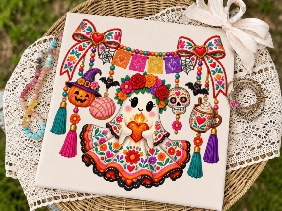Día De Muertos Skull PNG Sublimation Shi