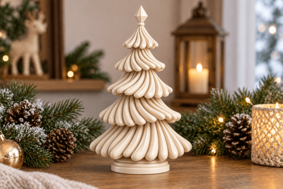 Christmas Spiral Snowman Ornament STL – 3D Printable Holiday Decor - Image 16