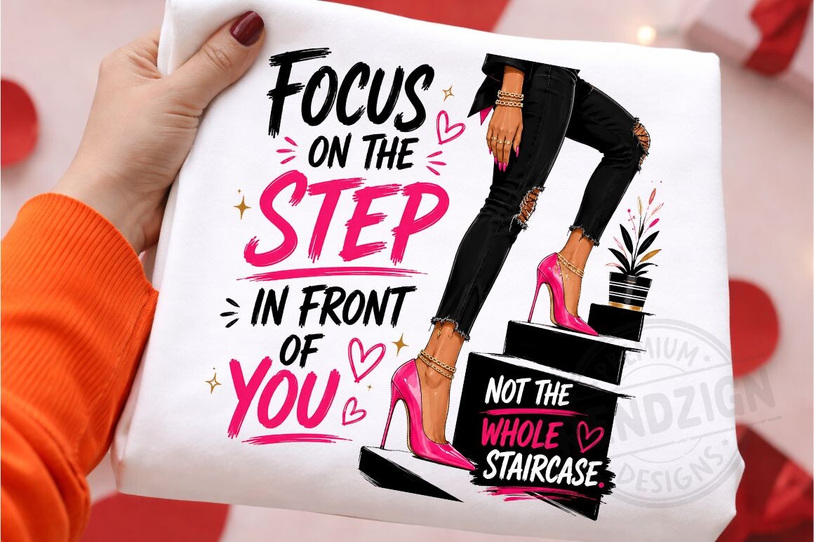 Focus On The Step In Front Of You Png 4