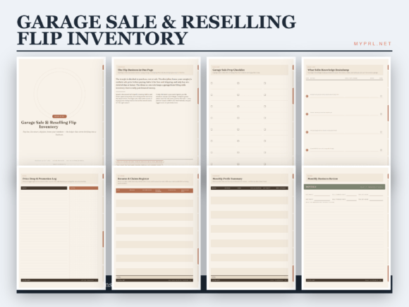 Garage Sale & Reselling Flip Inventory
