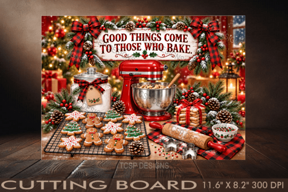 Good Things Christmas Cutting Board