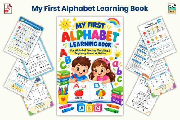 My First Alphabet Learning Book