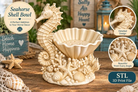 Cute Shark STL File 3D Printable Ocean Figurine for Desk Decor & Gifts - Image 10