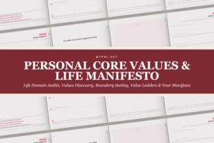 Personal Core Values & Life Manifesto Graphic by Healers Hub co ...