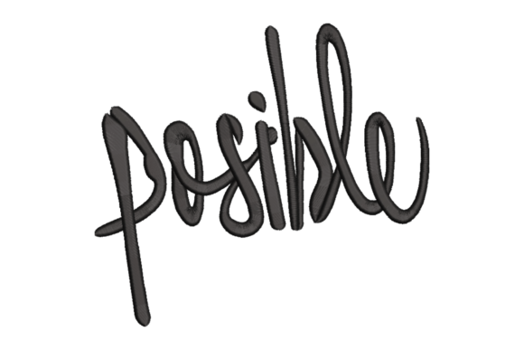 Positive Script Word