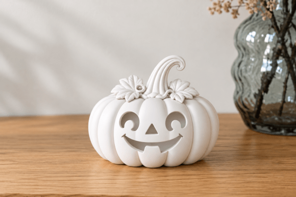 Pumpkin Lantern STL – Halloween Jack O Lantern 3D Print File - Image 4