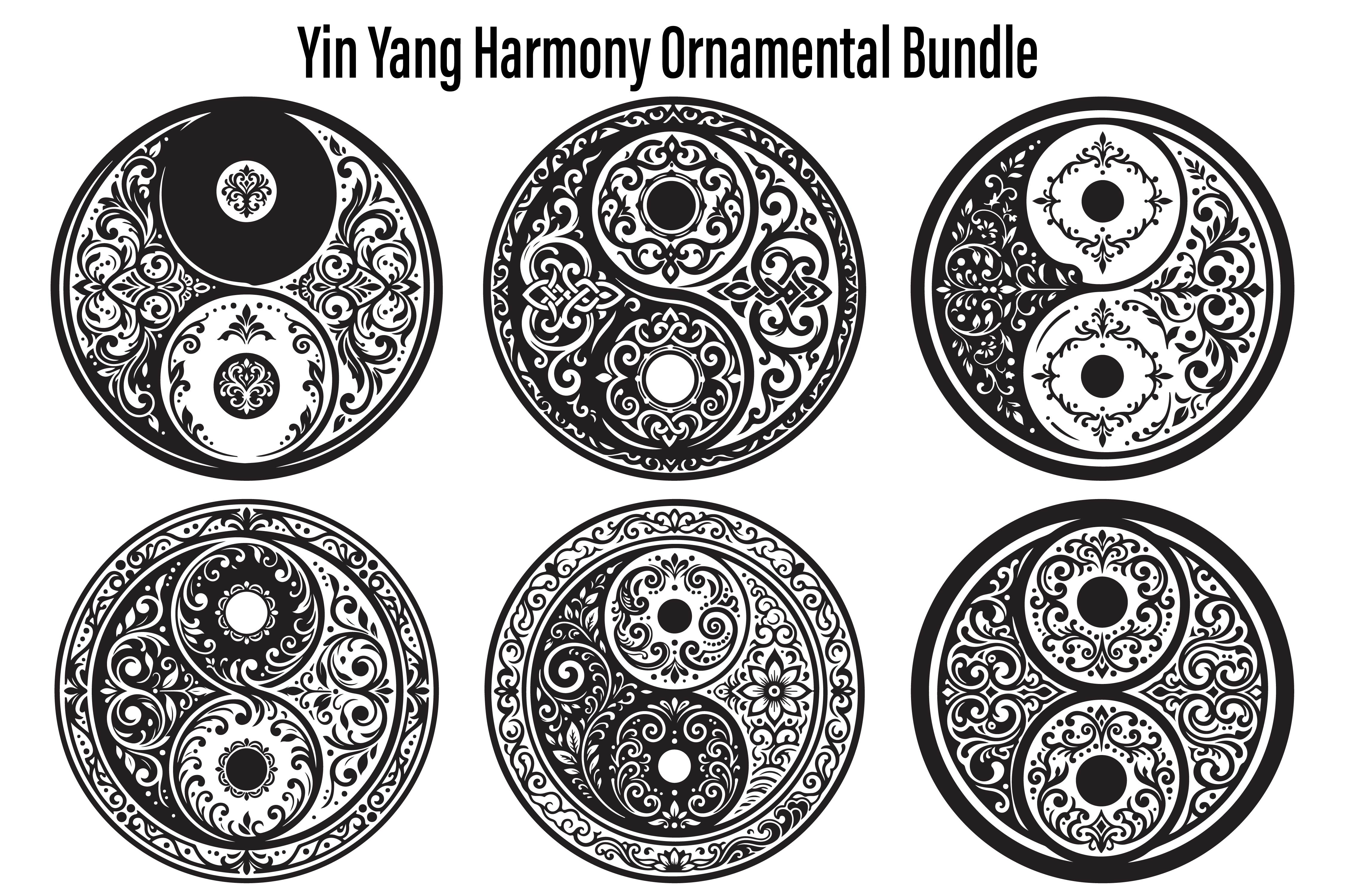 Yin Yang Harmony Ornamental Bundle 6