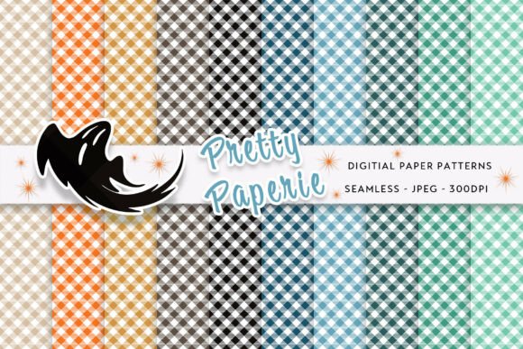 10 Halloween Digital Paper Backgrounds