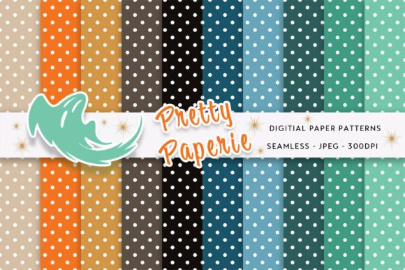 10 Halloween Digital Paper Backgrounds