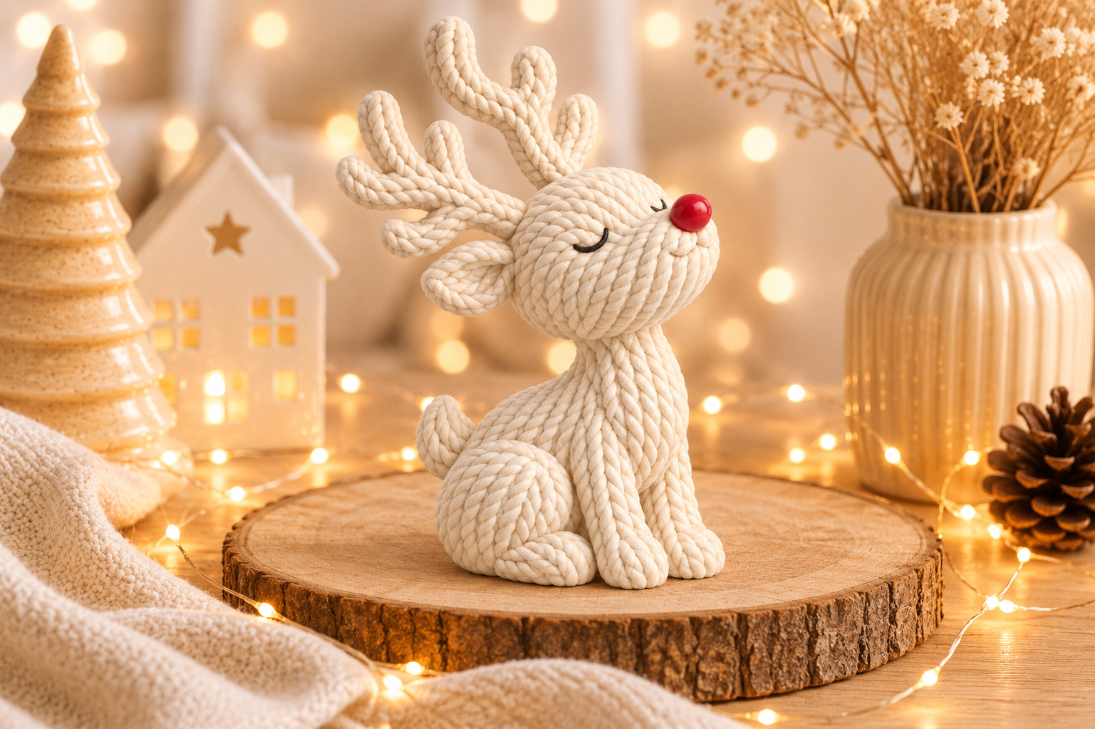 3D Printable Rope Reindeer – Cute Christmas STL File for FDM & Resin - Image 6