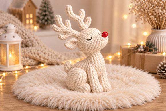 3D Printable Rope Reindeer – Cute Christmas STL File for FDM & Resin - Image 5