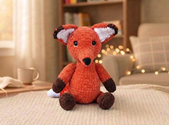 Amber Fox PDF Crochet Pattern