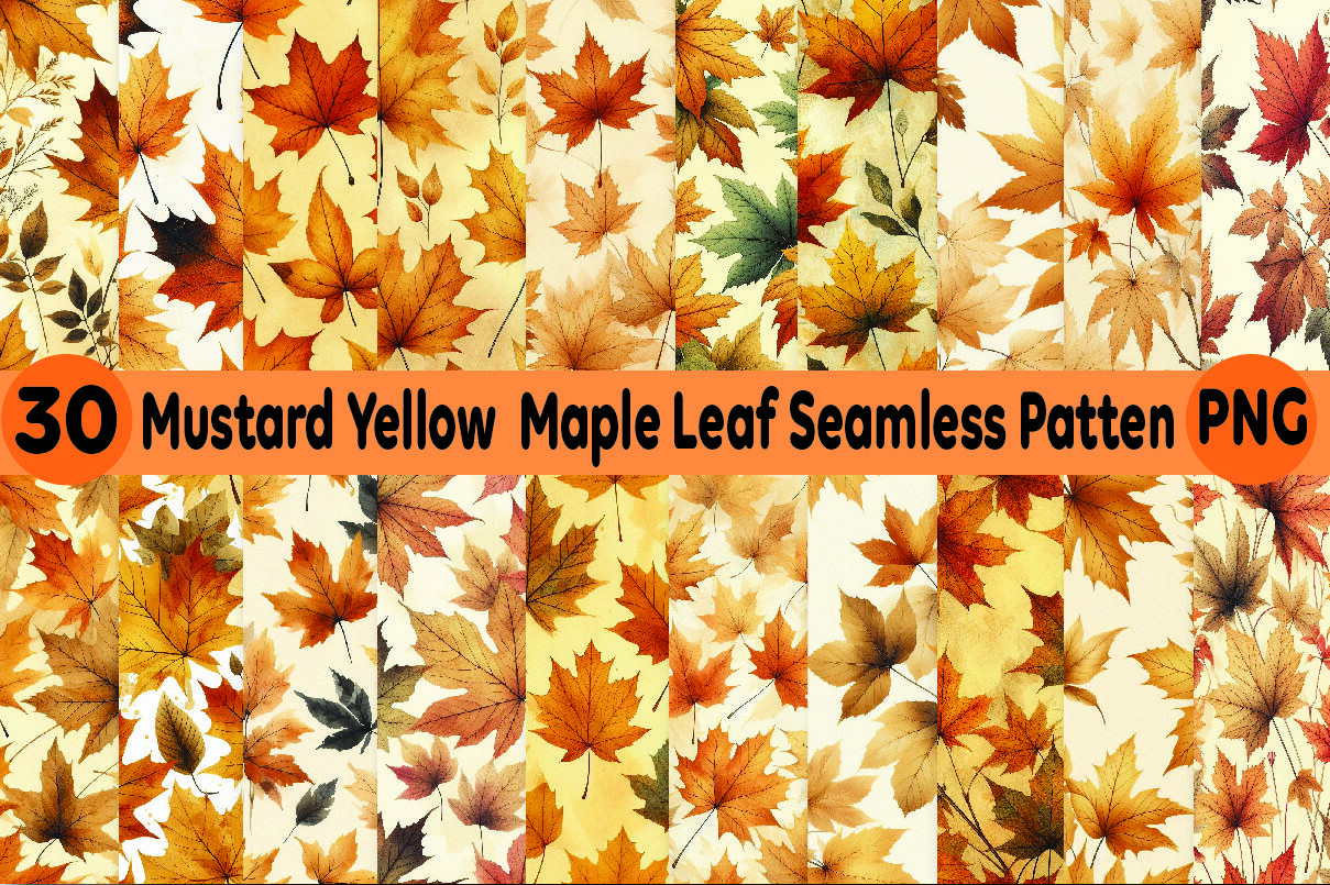 Autumn Fall Digital Paper Bundle