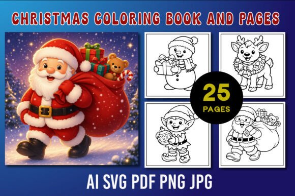 Christmas Coloring Pages for Kids