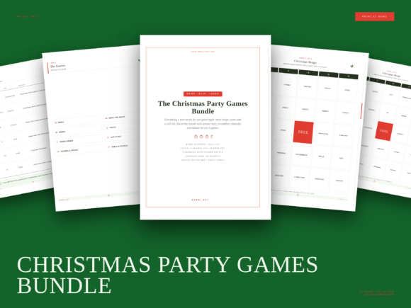 Christmas Party Games Bundle