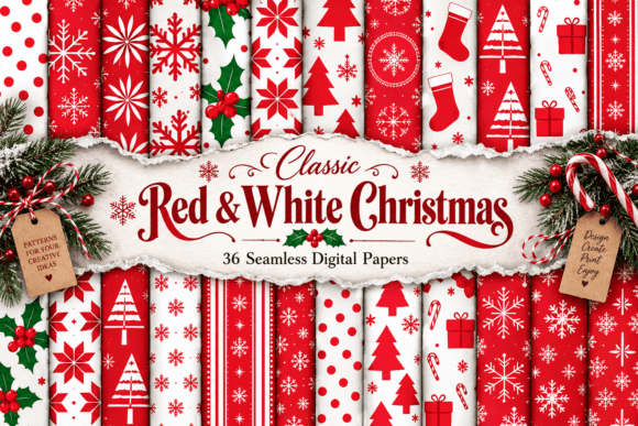 Classic Red & White Christmas