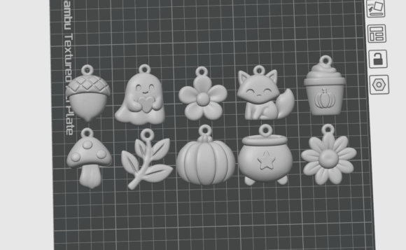 Cozy Autumn Charms STL Bundle | 10 Cute Fall 3D Print Files - Image 2