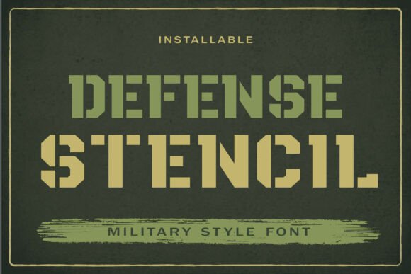 Defense Stencil