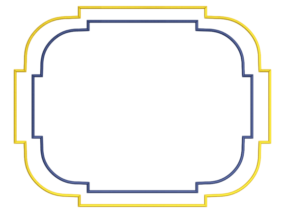 Double Step Rectangle Placemat