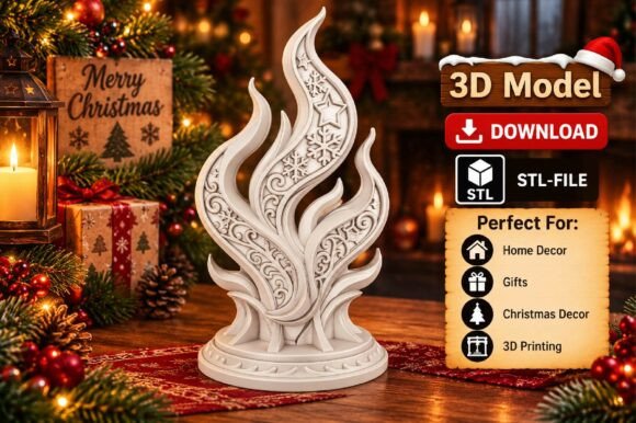Halloween Witch Broom 3D Print - STL File for Spooky Halloween Decor - Image 15