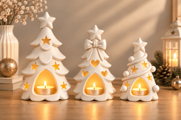 Festive Penguin Keychain STL – 3 Christmas Penguin 3D Print Files - Image 15