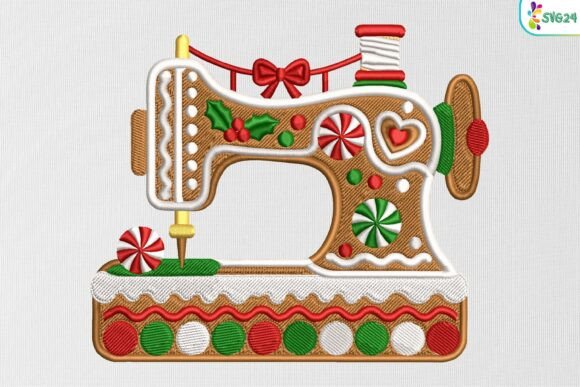 Gingerbread Sewing Machine