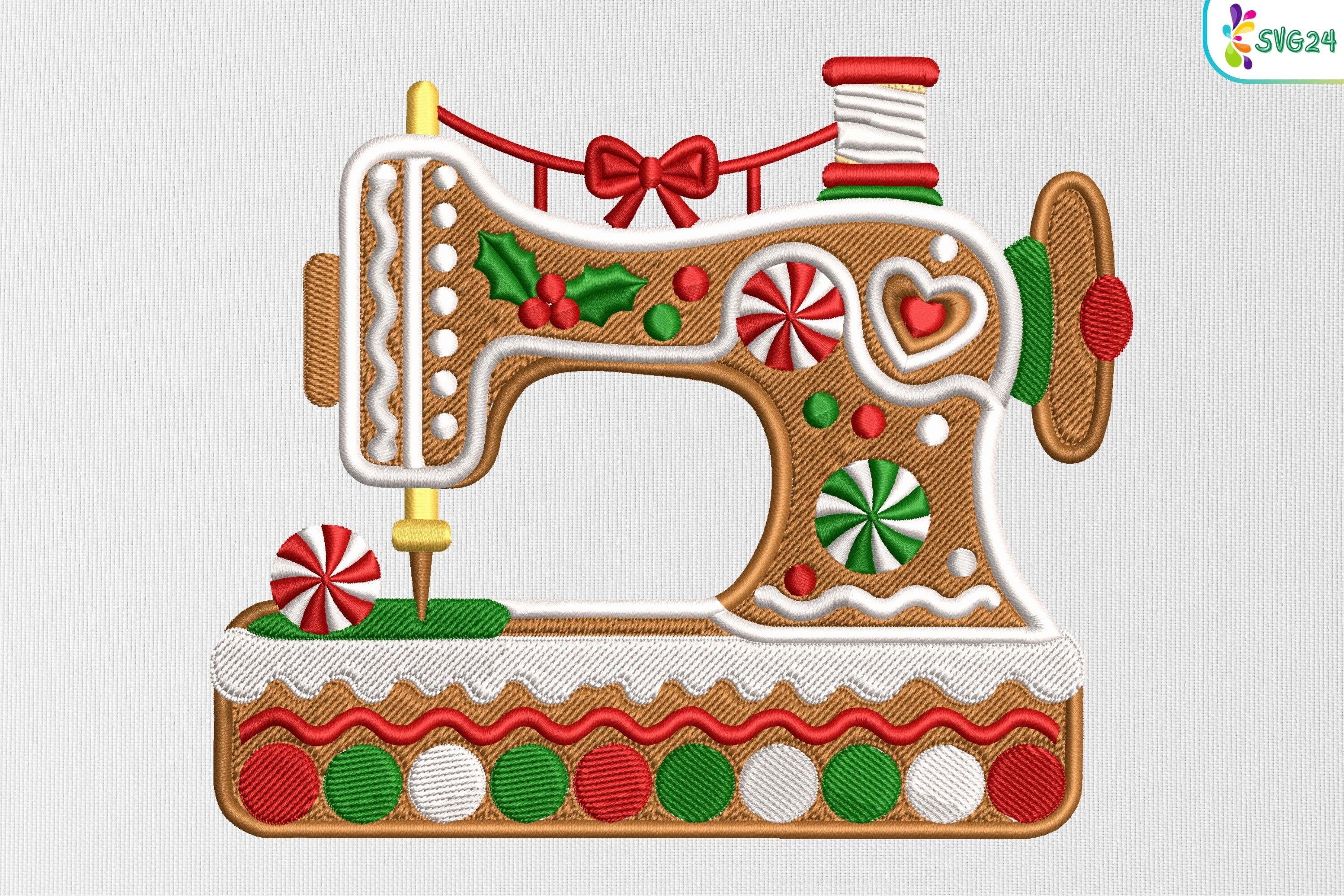 Gingerbread Sewing Machine