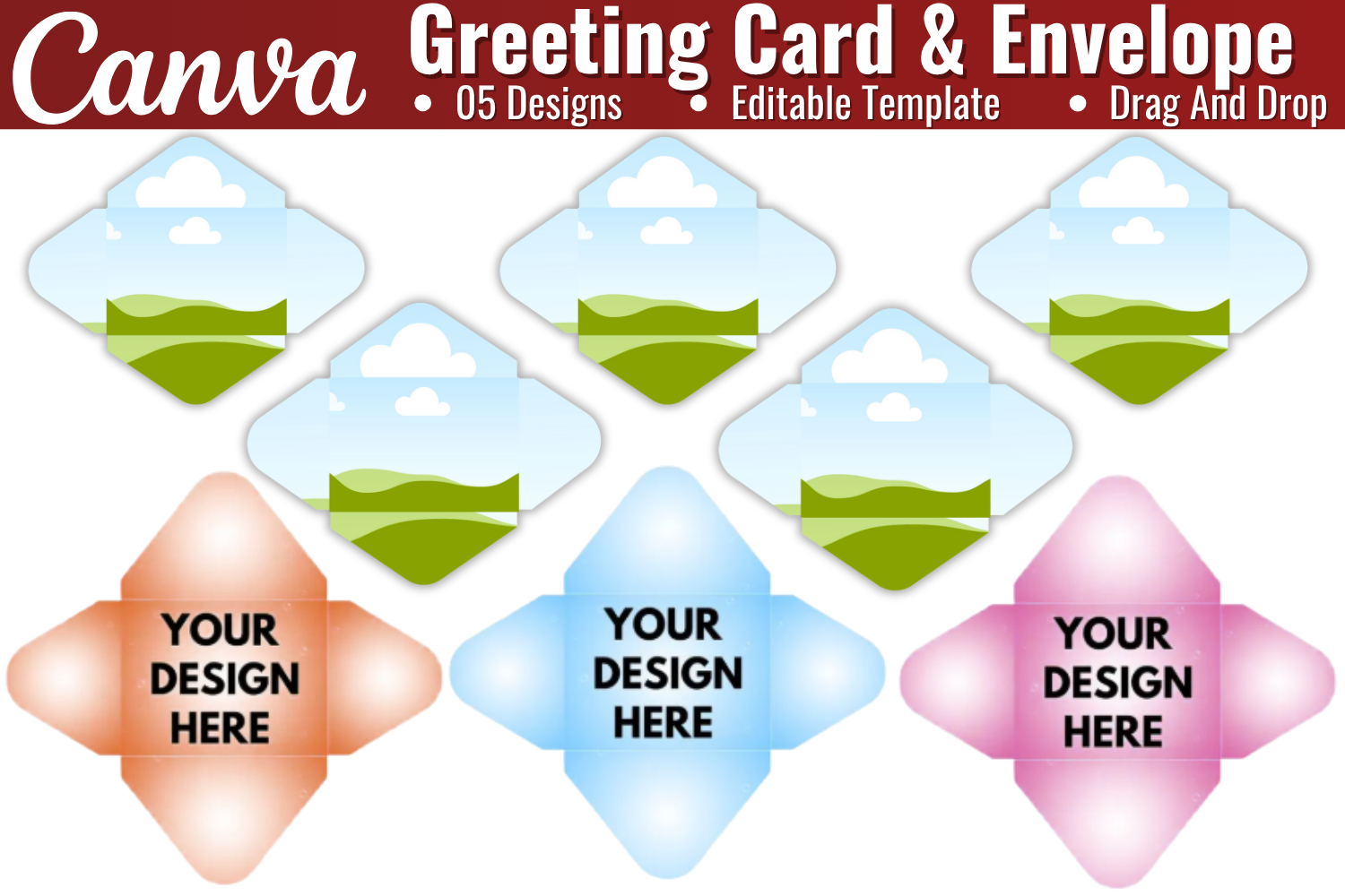 Greeting Card Canva Template