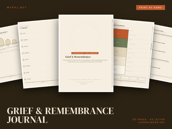 Grief & Remembrance Journal