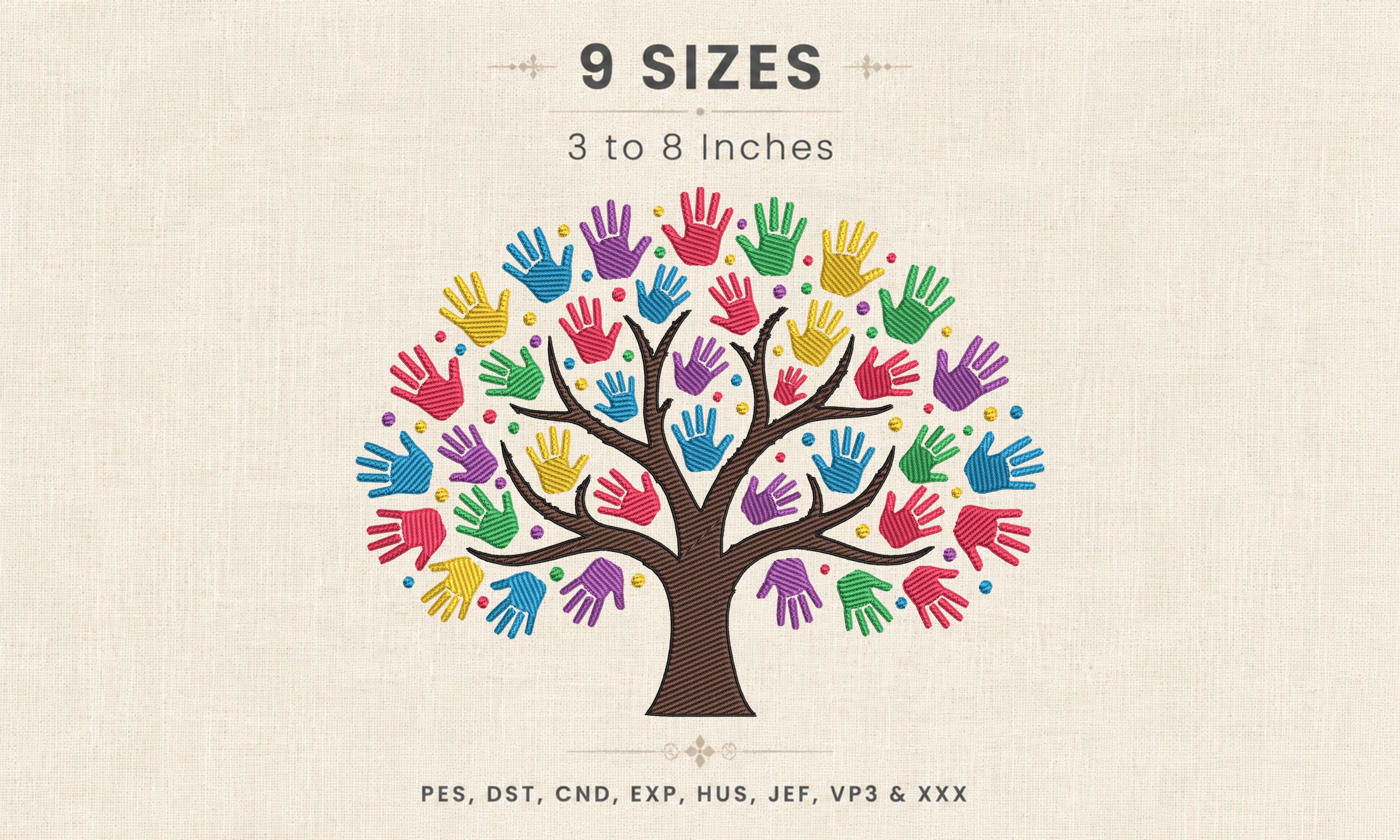 Handprint Tree Diversity Unity DST PES