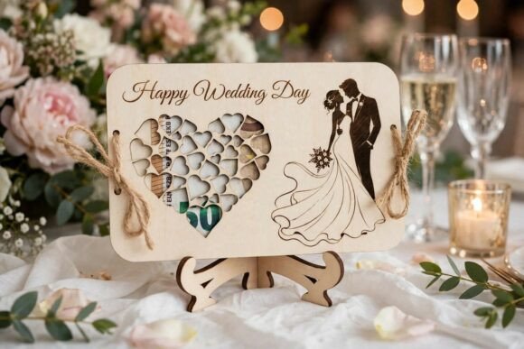 Happy Wedding Day Money Card