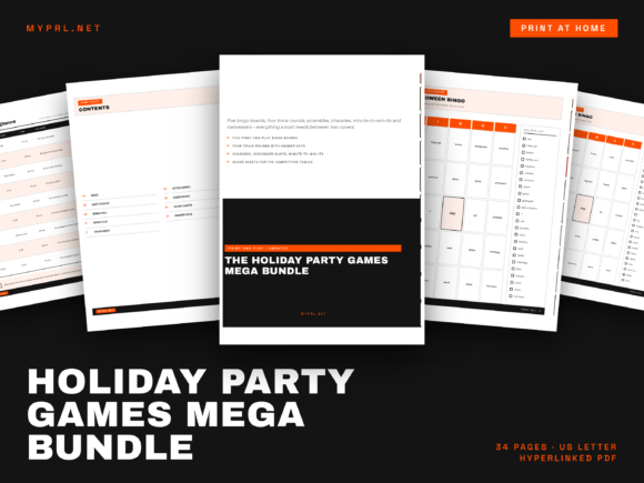 Holiday Party Games Mega Bundle