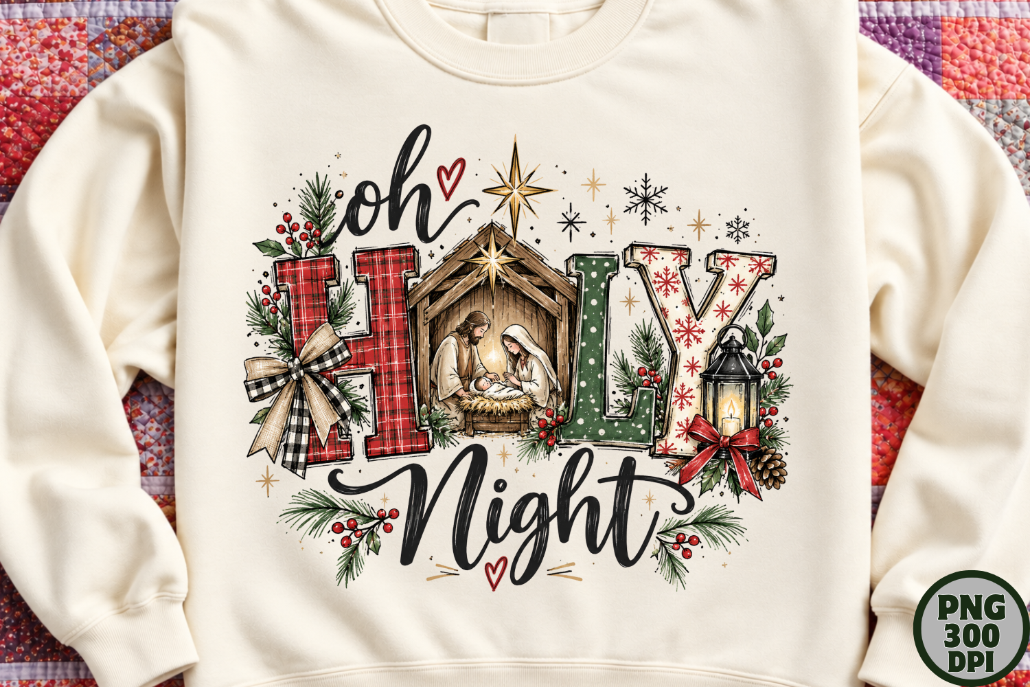 Holy Night Nativity Christmas Faith PNGs