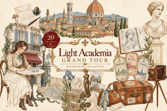 Light Academia Grand Tour, Victorian Era