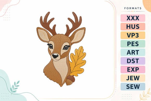 Light Sketch Fall Deer