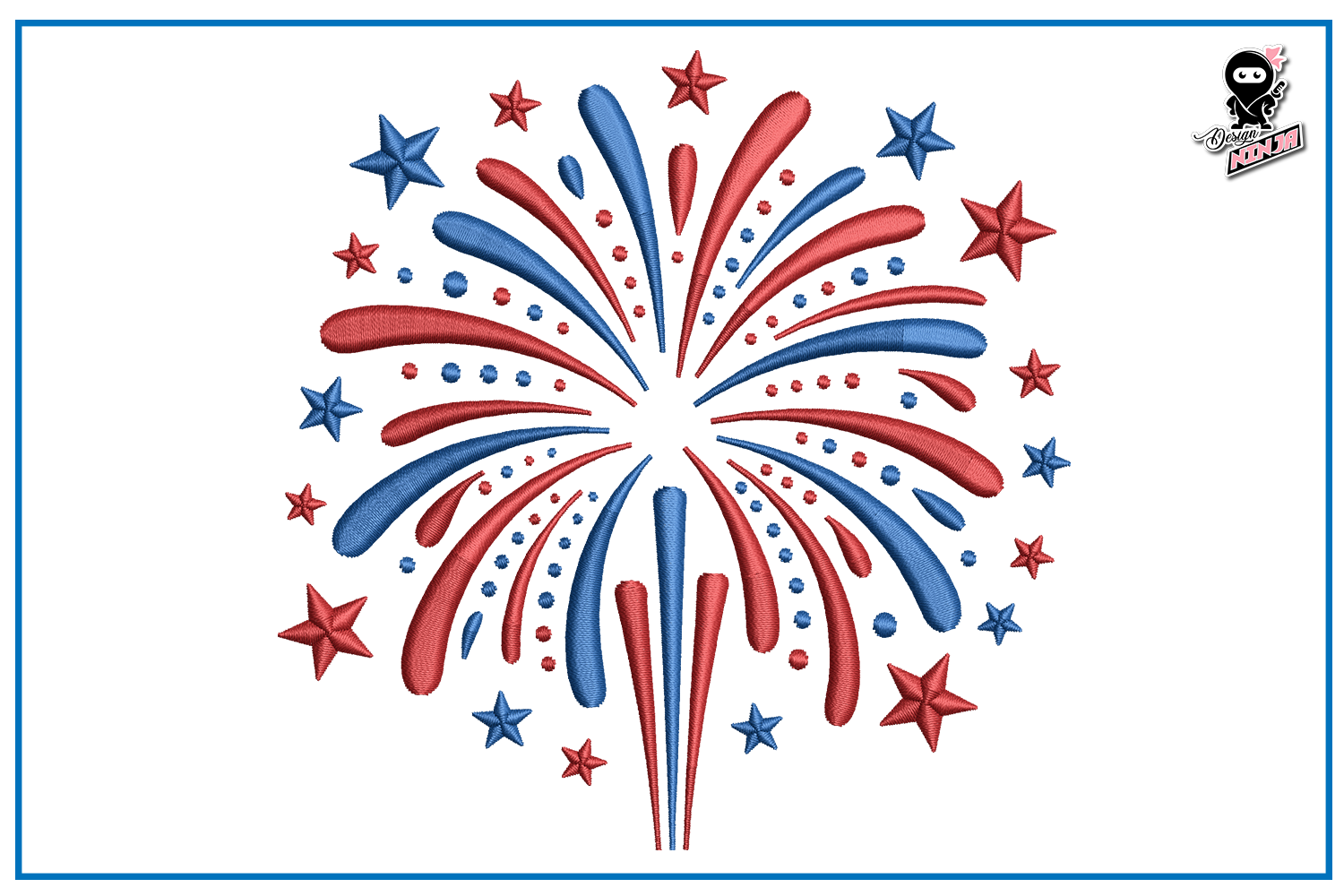 Patriotic Fireworks