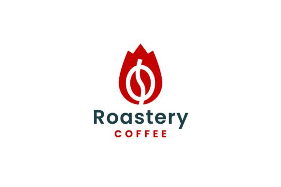 Roastery Icon Template Illustration