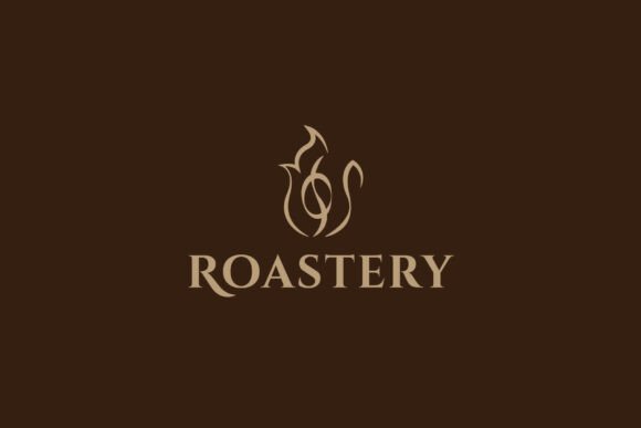 Roastery Icon Template Illustration