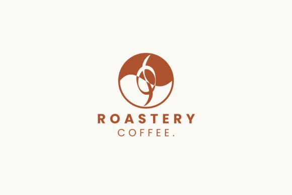 Roastery Icon Template Illustration
