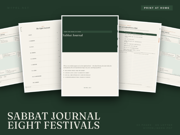 Sabbat Journal Eight Festivals