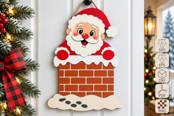 Santa Claus Christmas SVG