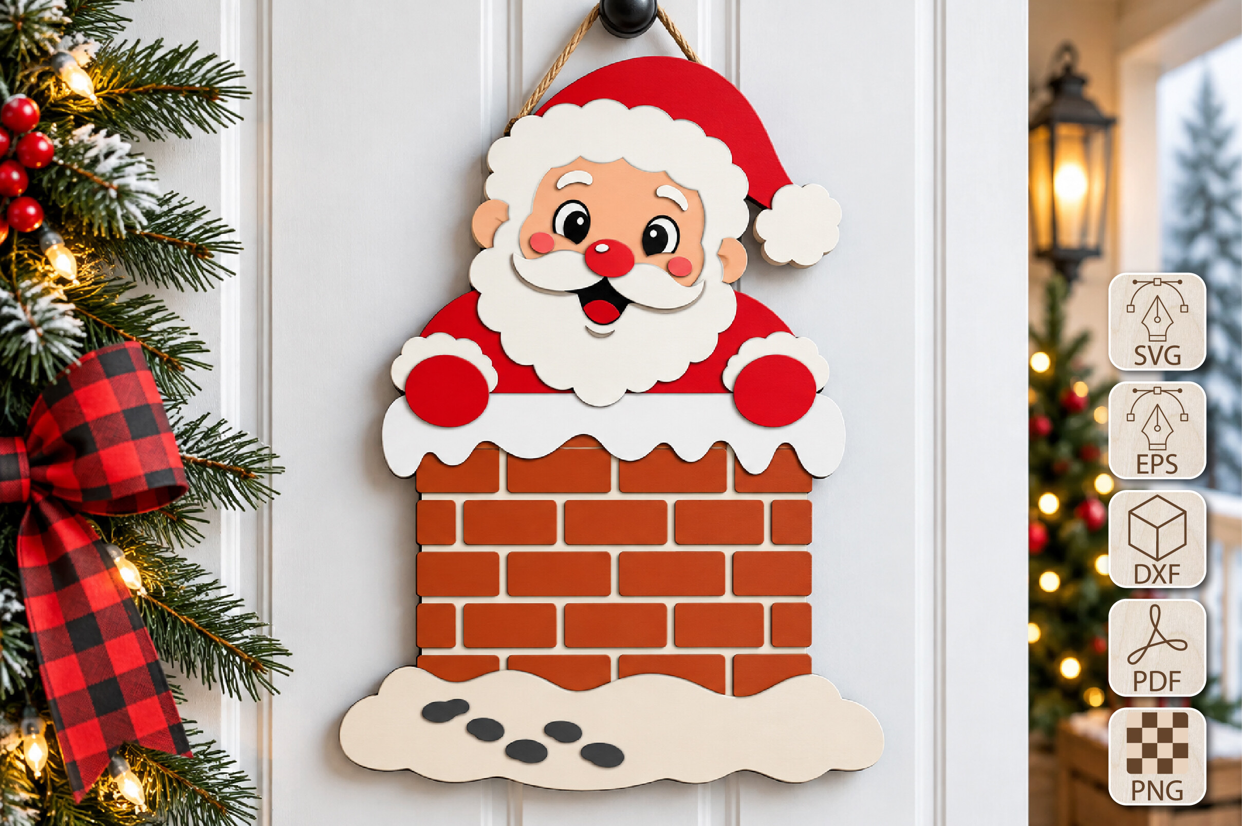 Santa Claus Christmas SVG