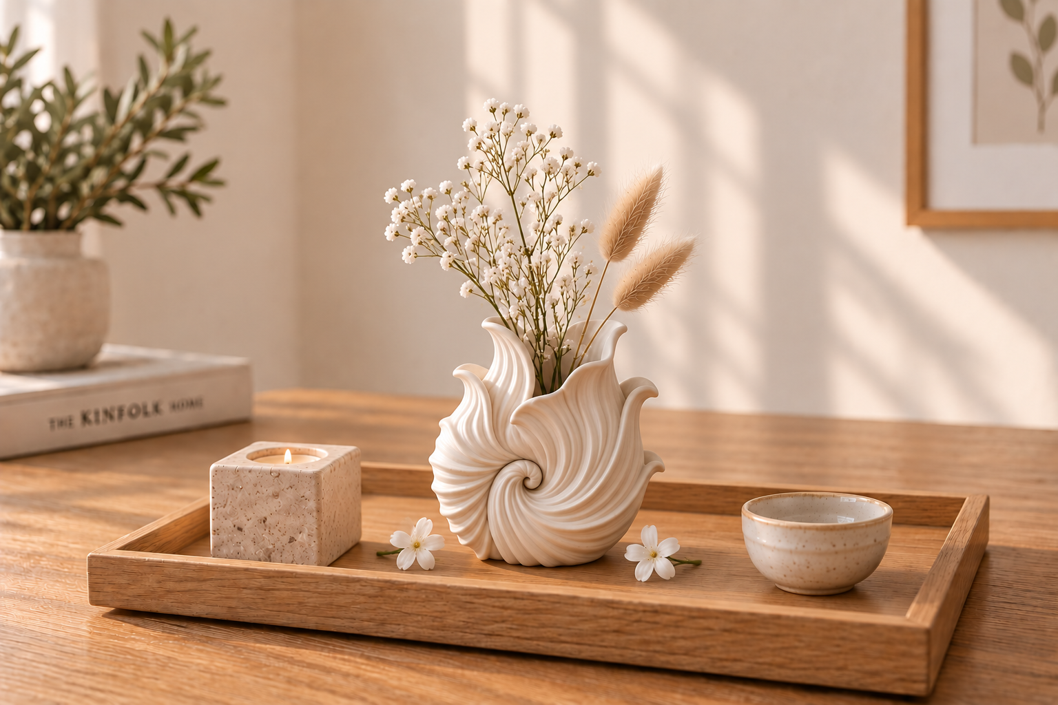 Creative Lettering Printable Seashell Vase STL 3D Printable · Creative Fabrica