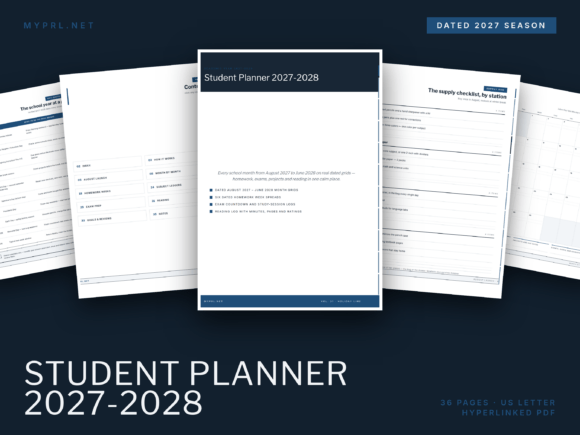 Student Planner 2027-2028