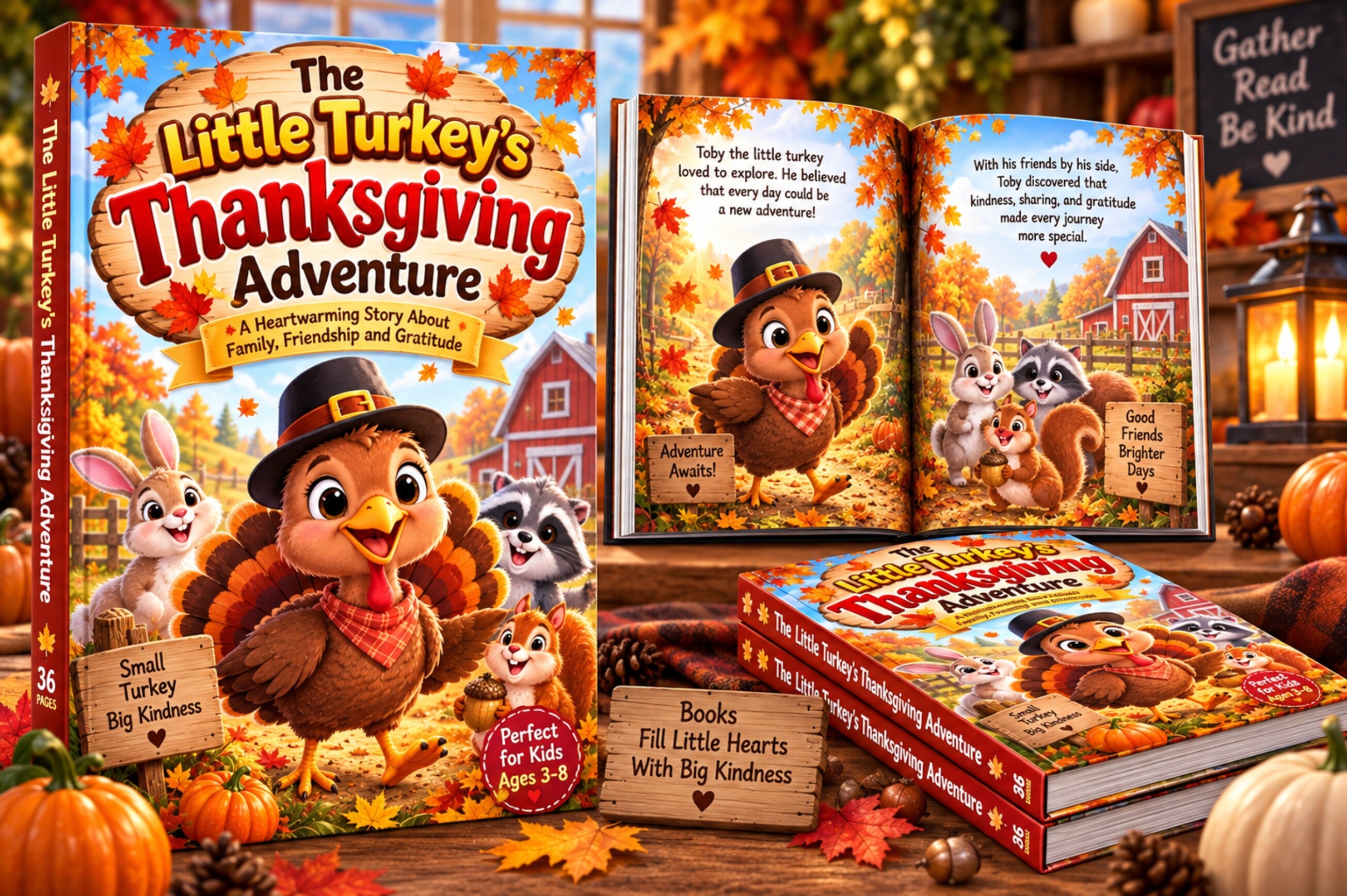 The Little Turkey's Thanksgiving Adventu
