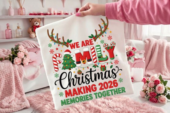 We Are Family Christmas Making 2026 Png