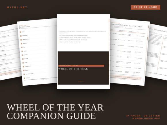 Wheel of the Year Companion Guide