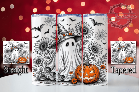 Witch Ghost Orange 20oz Tumbler