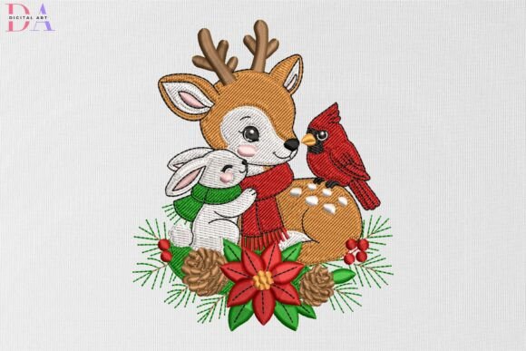 Woodland Christmas Animals