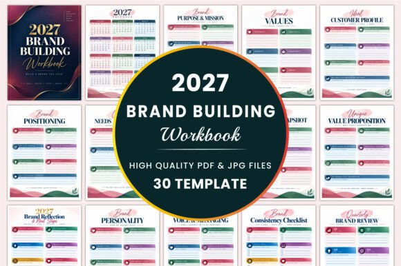 2027 Brand Building Workbook KDP